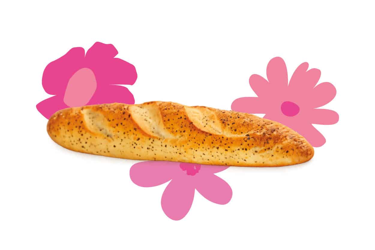 Peper-en-zoutstokbrood – 250 g